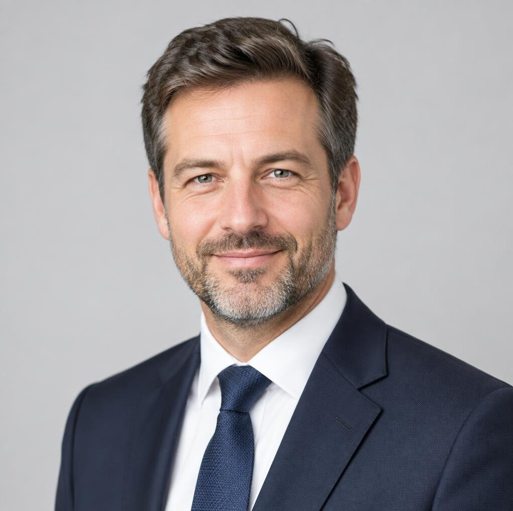 Portrait of a confident European business professional